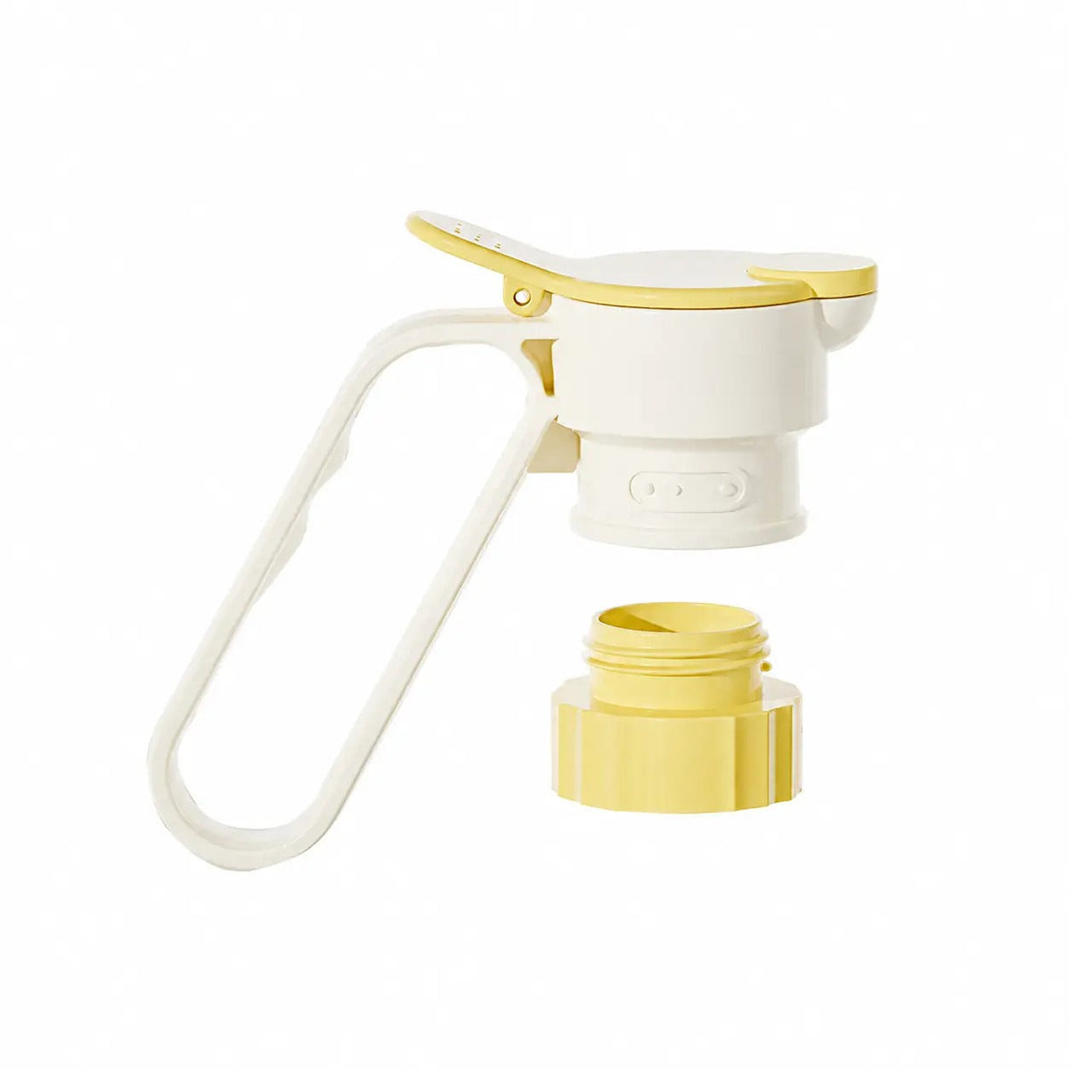 Tapón dispensador de boquilla para botella de plástico - 2 unidades, utensilio de cocina portátil con asa, boca ancha desmontable y diferentes calibres, para aceiteras caseras y preparación de agua fría en el refrigerador