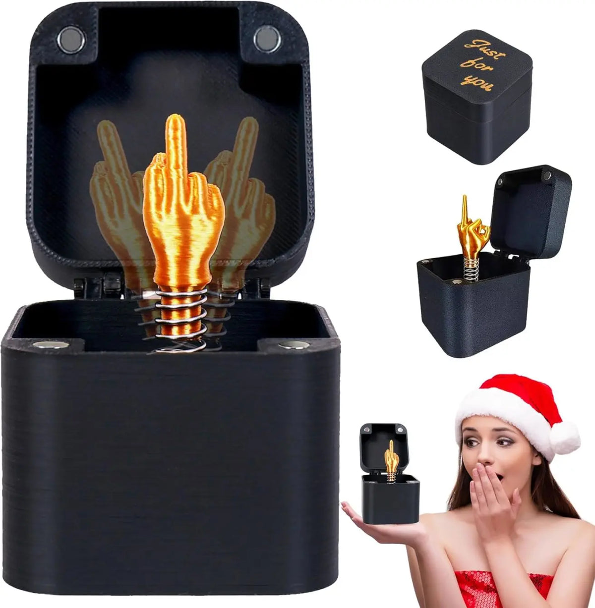 Funny Birthday Christmas Gifts White Elephant Gifts for Adults,Office Joke Prank Gift Box,Weird Stuff Quirky Holiday Gift Gifts for Him Her