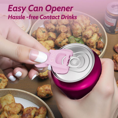 Complete Cover Easy Tab Opener New and Improved 6PK Beverage Barricade 2.0. Colorful Drink Can Protector Cap for Soda, Beer, Coke Shields From Bugs, Bees, Dust at the Party, BBQ, Beach