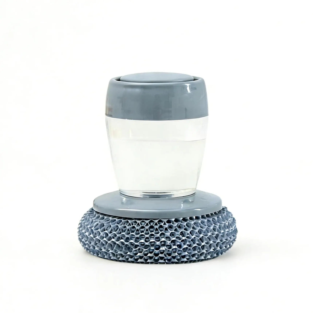 Cepillo de palma para cocina con dispensador automático de jabón, mango cómodo, cerdas duraderas, agarre ergonómico antideslizante para limpieza de fregaderos, ollas y tazones, herramienta multiusos - Esponjas