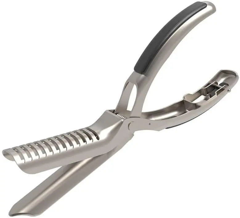 Kit de herramientas de acero inoxidable para retirar la membrana de las costillas BBQ, con pinza curva y agarre antideslizante, diseño ergonómico para una fácil eliminación de la membrana, accesorios para barbacoa aptos para lavavajillas (1 unidad)
