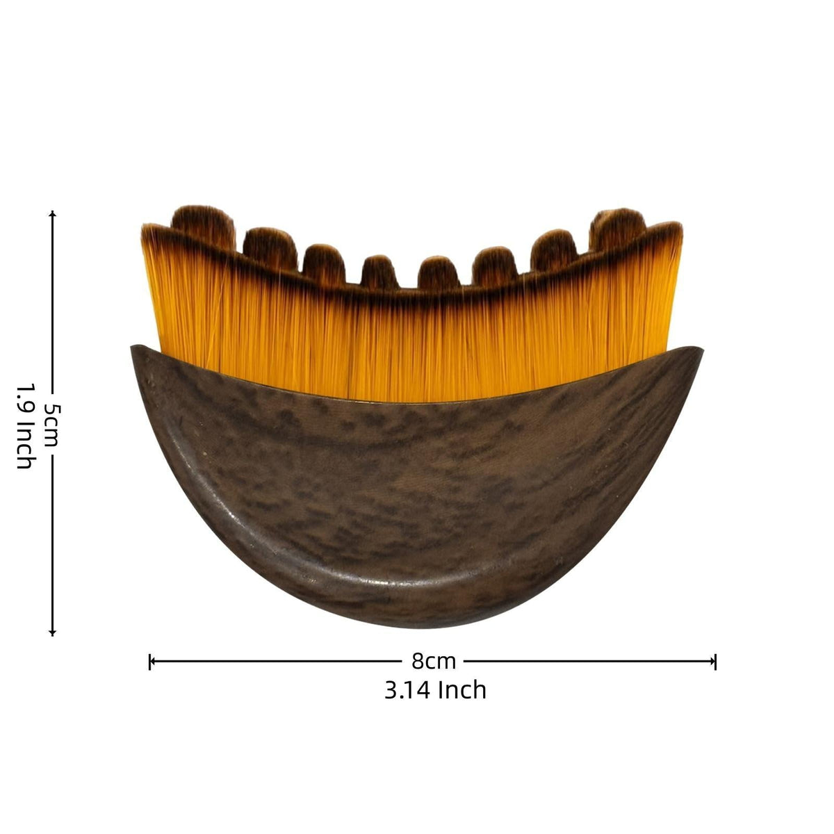 Face Contour Brush for Jawline & Chin, Dry Brushing Massager, Ergonomically Designed to Fit The Skin Precisely, 1PCS Beauty Roller
