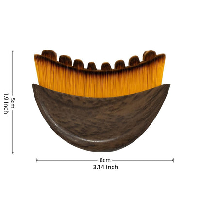 Face Contour Brush for Jawline & Chin, Dry Brushing Massager, Ergonomically Designed to Fit The Skin Precisely, 1PCS Beauty Roller